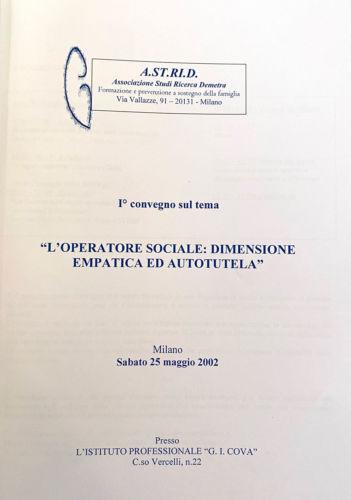 cover degli atti del settimo convegno astrid associazione