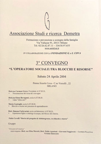 cover degli atti del quinto convegno astrid associazione