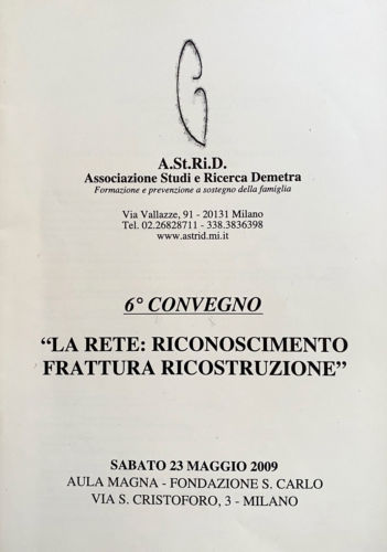 cover degli atti del secondo convegno astrid associazione